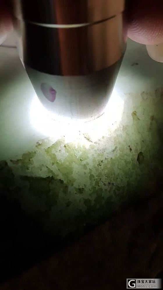 老敞口会卡水翻沙，种够老，敲起来杠杠响，水头很好，块头大，肉质细腻无比，切面画1..._翡翠