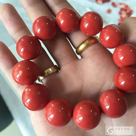 精品momo手串 莫莫活料可以传世的宝贝_珠串珊瑚