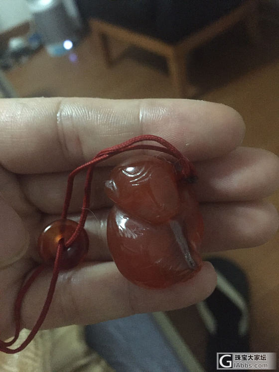 老物件儿-明南红_南红