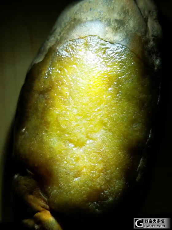 500克达木砍开窗水石大牌子料，料子打灯整个通透起荧光，种够老可出多个牌子人物挂..._原石翡翠