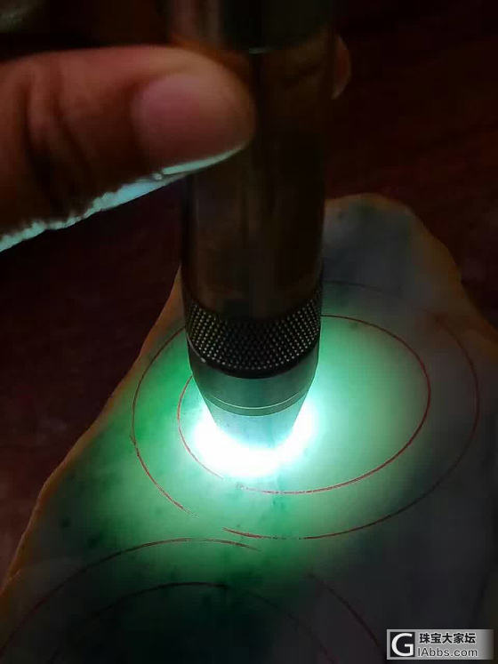 木那冰种漂花_翡翠赌石