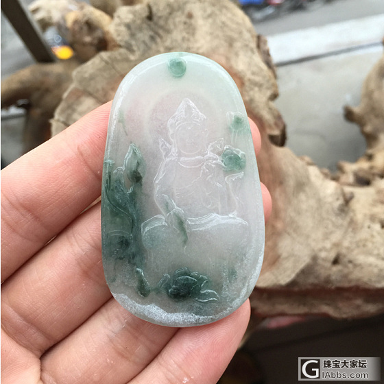 最新杰作——度母_牌子翡翠