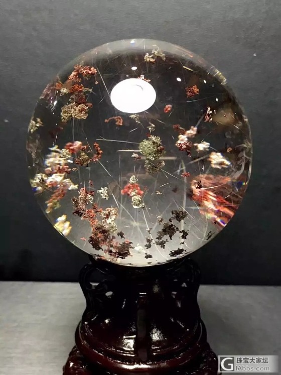 求这样的水晶球 白体净体的 带异象 5cm以上_摆件水晶