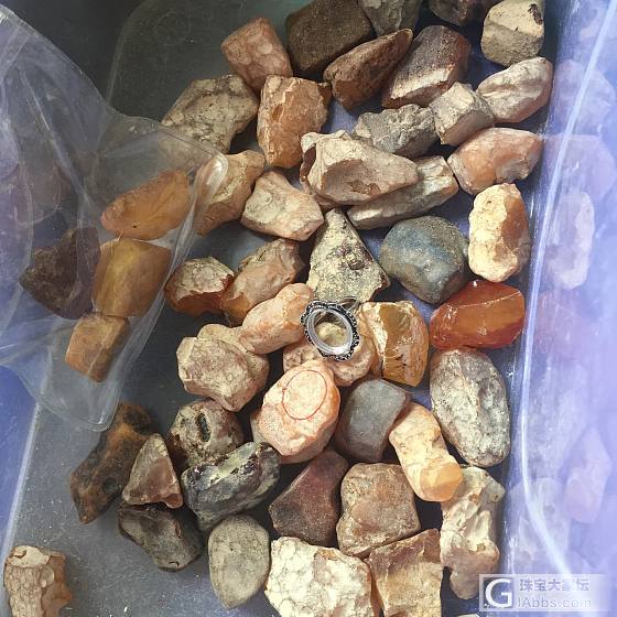 很久没来，老号忘记，又一次从头开始，希望本帖成为DlY戒指的模板_打磨琥珀蜜蜡
