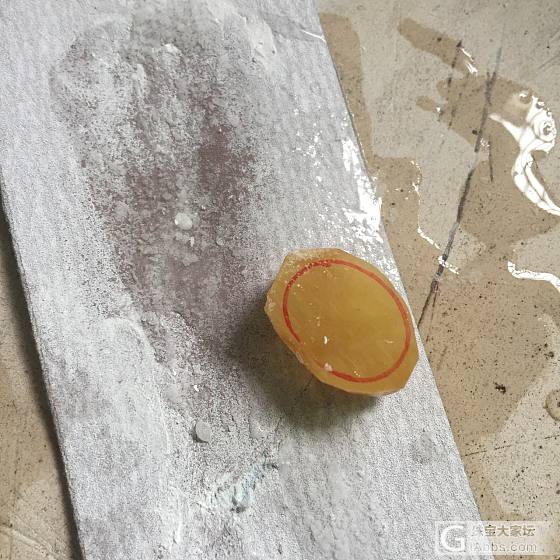 很久没来，老号忘记，又一次从头开始，希望本帖成为DlY戒指的模板_打磨琥珀蜜蜡