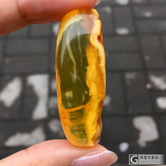 几年难得一遇的特色琥珀，亲妈是大自然_蜜蜡