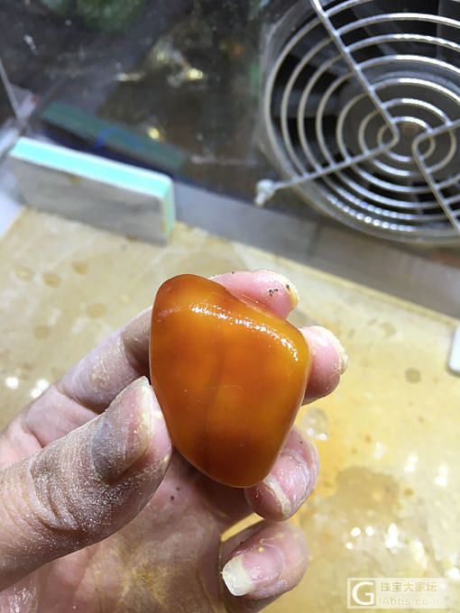 蜜蜡打磨_打磨蜜蜡