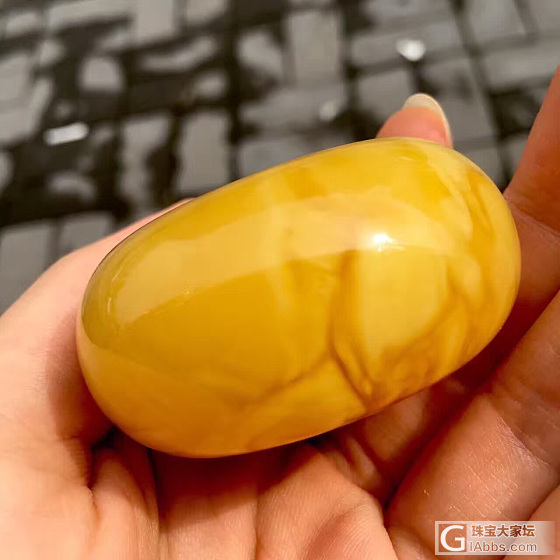 极品蜜蜡，今天朋友圈嘚瑟了一大圈，来坛子里晒晒_琥珀蜜蜡