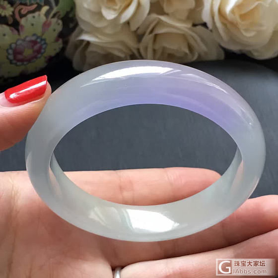 紫罗兰翡翠手镯_翡翠手镯
