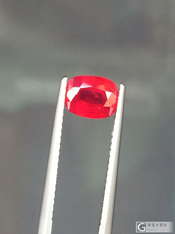 【皇家彩宝】1.44ct 红宝石_红宝石