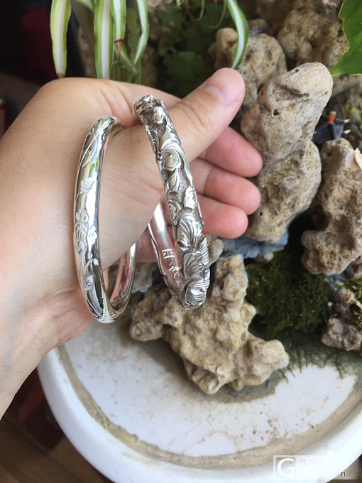 @嘟嘴鸭蛋 小珍牡丹到啦_银手镯