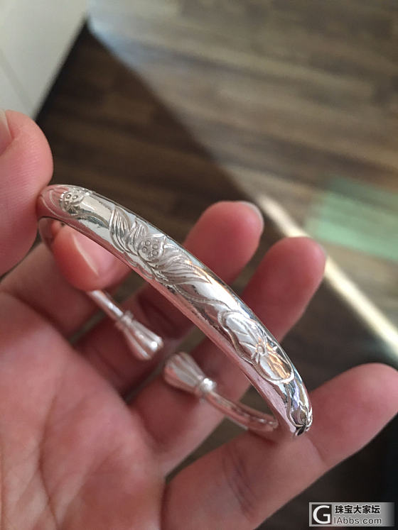 （已秒出，谢谢大家！）木易家莲蓬蒜头大亏转！_银手镯
