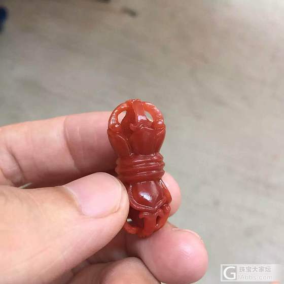 小降魔杵_南红