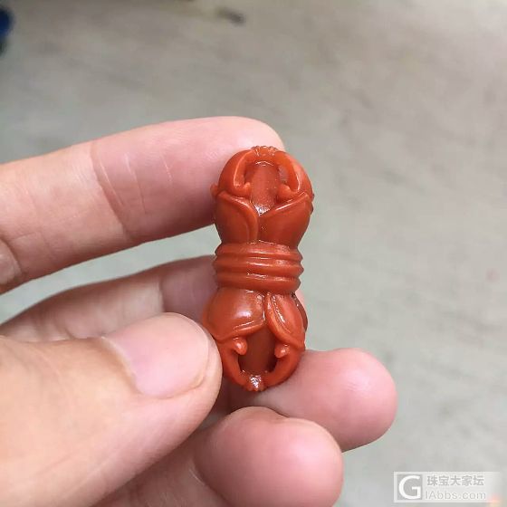 小降魔杵_南红