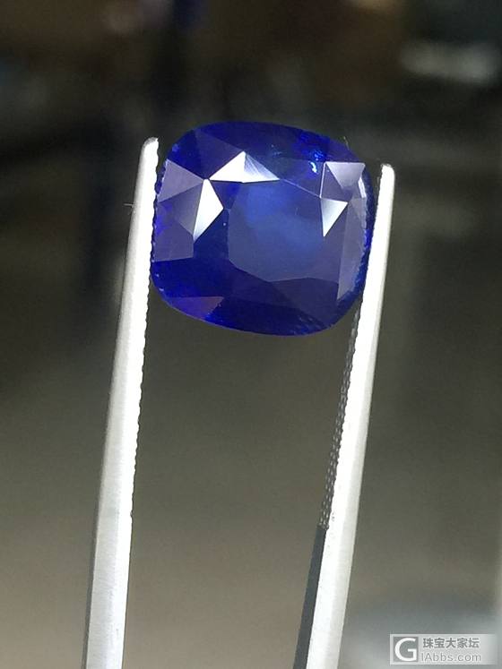 【皇家彩宝】9.32ct 皇家蓝 蓝宝石_蓝宝石