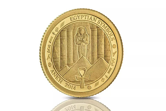 各种款金币，都是埃及款，欣赏_外国货币金