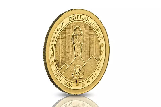 各种款金币，都是埃及款，欣赏_外国货币金