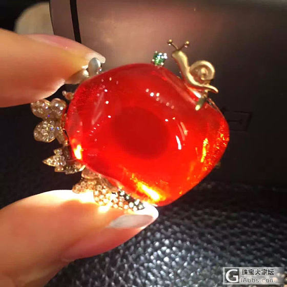 蛋火欧泊_吊坠欧泊