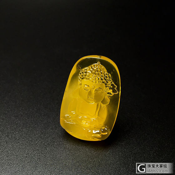 发点精品蜜蜡雕刻件给大伙欣赏一下_牌子蜜蜡