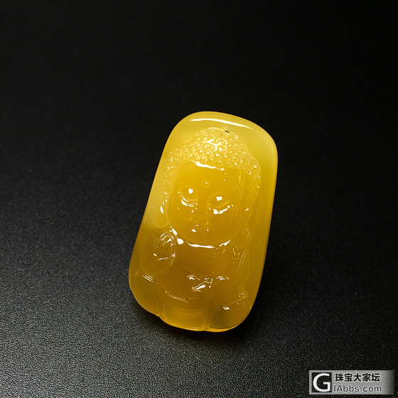 发点精品蜜蜡雕刻件给大伙欣赏一下_牌子蜜蜡