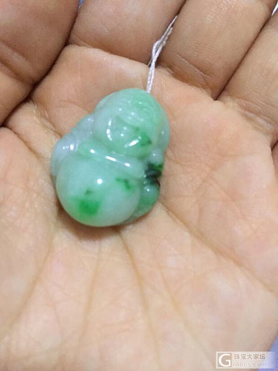有人喜欢吗  1200大洋请的  缺米900出  不刀_翡翠