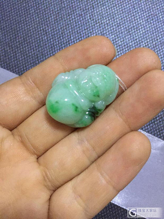 有人喜欢吗  1200大洋请的  缺米900出  不刀_翡翠