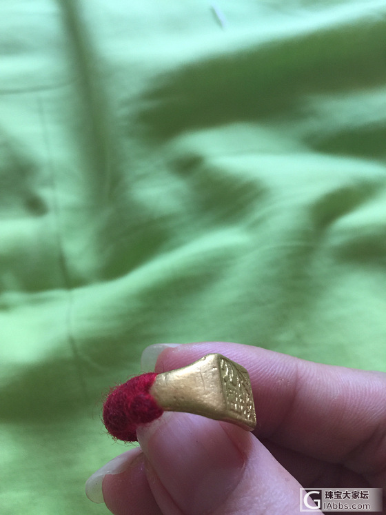 婆婆给的戒指_金戒指