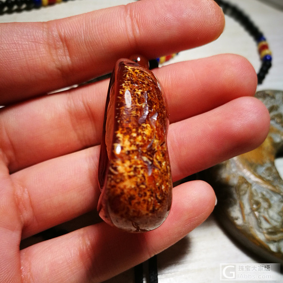 晒个喜欢的籽料玉髓_玉髓
