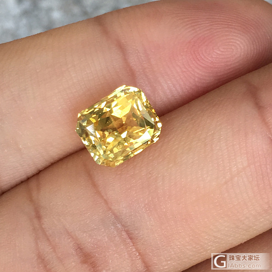 黄色蓝宝石_蓝宝石刻面宝石