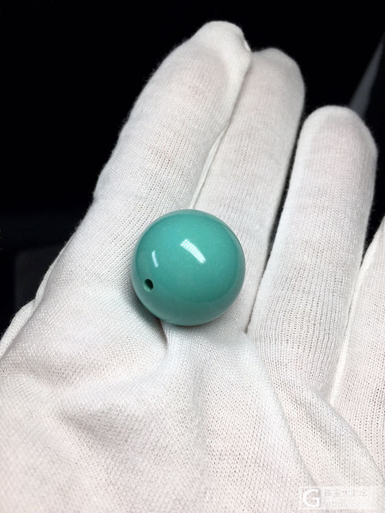 原矿精品大圆珠  零铁线 零瑕疵_松石