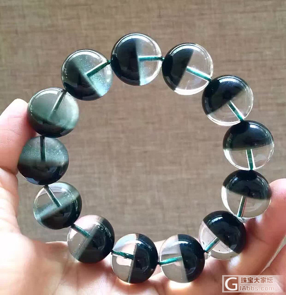 这种绿幽灵聚宝盆，真的还是假的，想入手，给估个价吧_珠串绿幽灵