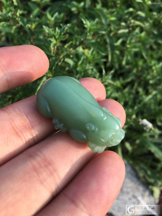萌萌的小兽来了_和田玉