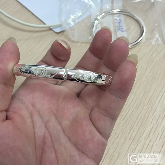 我终于收到珍哥的快递了_手镯银