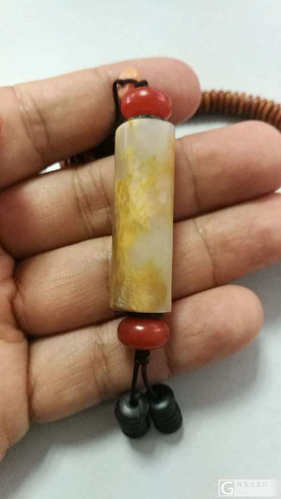 随拍自己DIY的小玩意儿_和田玉