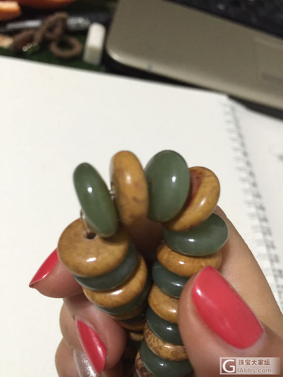 论坛小白第一次发帖～_珠串