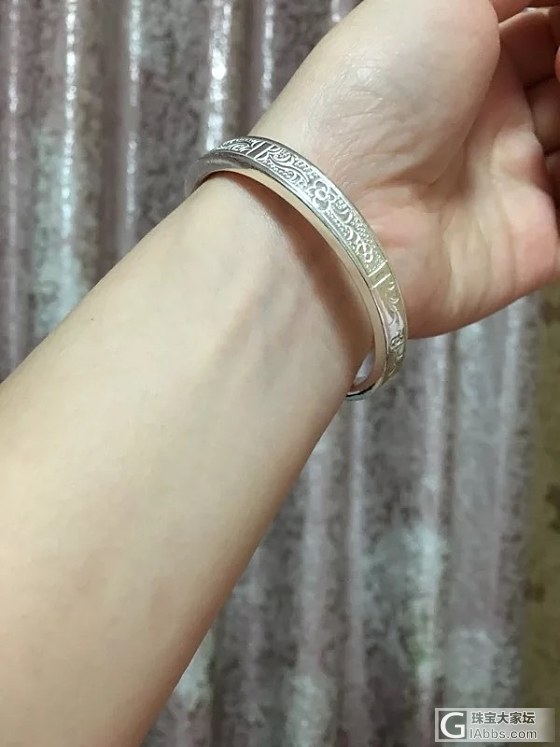 没事晒下我的小四喜_手镯银