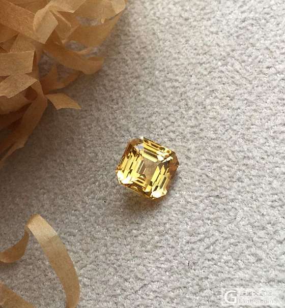 ##中颐和天然无烧黄色蓝宝石##  3.01ct_蓝宝石中颐彩色宝石