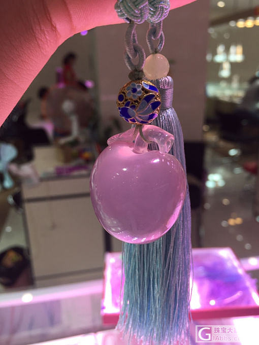 粉晶精品欣赏贴_吊坠粉晶