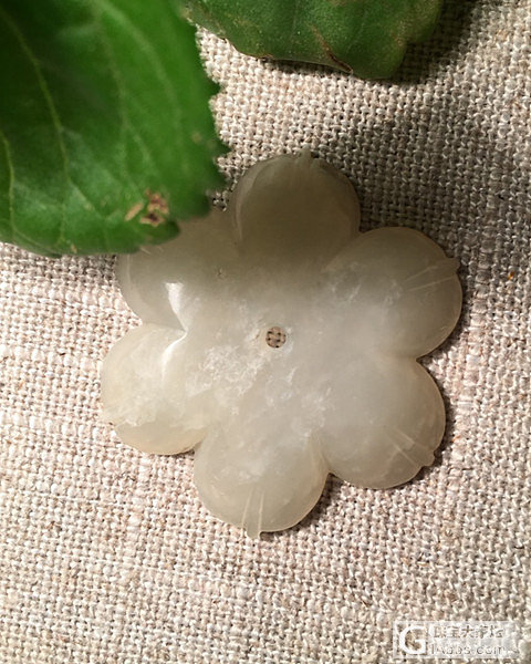 ~蘇蘇暖溏~【清代和田籽料花花】_和田玉