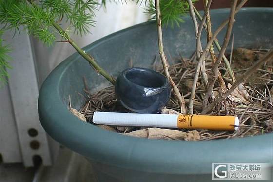【荣毅】8月24日上新：高品质墨玉戒指两枚！_和田玉戒指