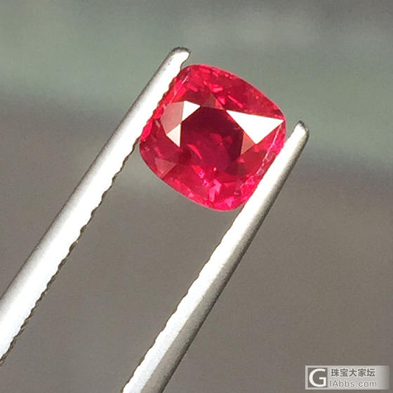 ［皇家彩宝］红宝石 1.02ct 缅甸_刻面宝石红宝石