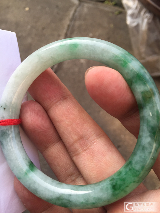 色阳手镯59圈口_手镯翡翠