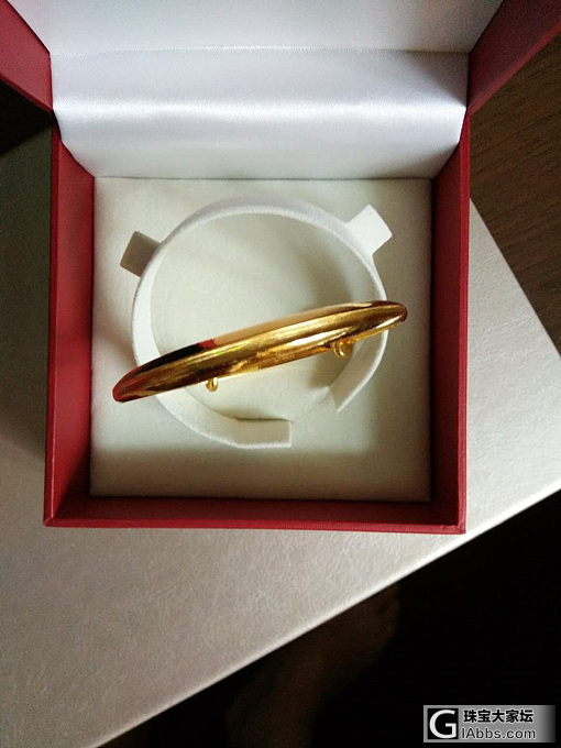 晒晒老妈的金镯_手镯金