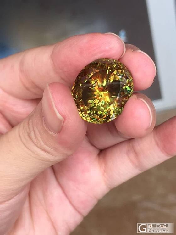 35卡，闪亮榍石，闪亮登场。_刻面宝石榍石