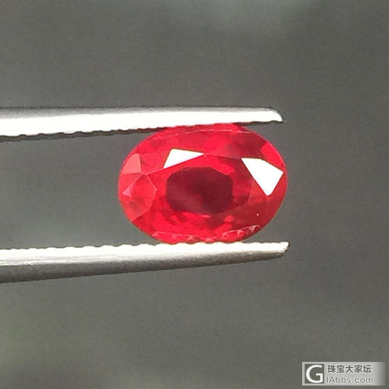 【皇家彩宝】1.66ct 红宝石_红宝石
