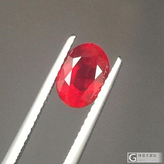 【皇家彩宝】1.66ct 红宝石_红宝石