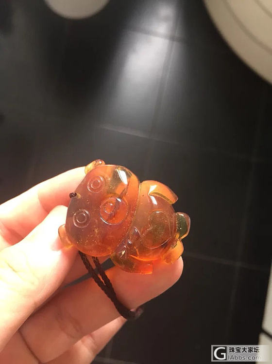 缅甸琥珀小猪吊坠_挂饰琥珀蜜蜡琥珀