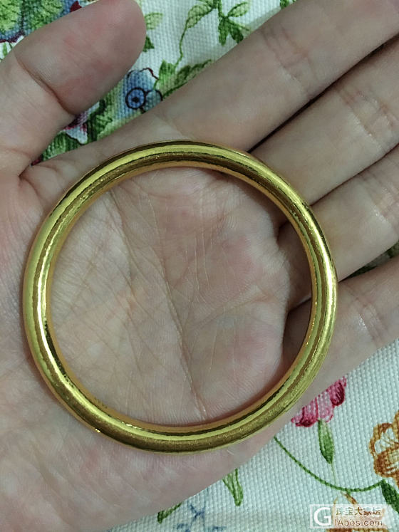 小金胖和筷子到家。_手镯金