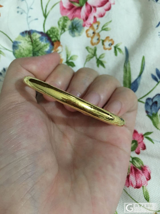 小金胖和筷子到家。_手镯金