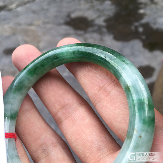 翡翠手镯57 59 59圈口_翡翠